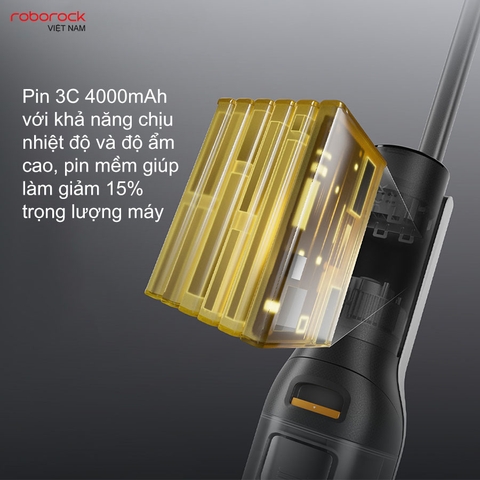 Cây hút bụi lau nhà Khô ướt Roborock F25 - Bảo hành 24 tháng