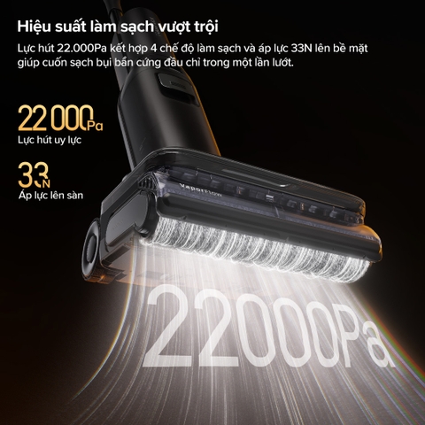 Cây hút bụi lau nhà Roborock F25 Ultra - Bản Quốc tế mới nhất 2025