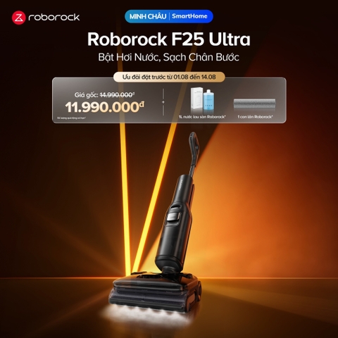 Cây hút bụi lau nhà Roborock F25 Ultra - Bản Quốc tế mới nhất 2025