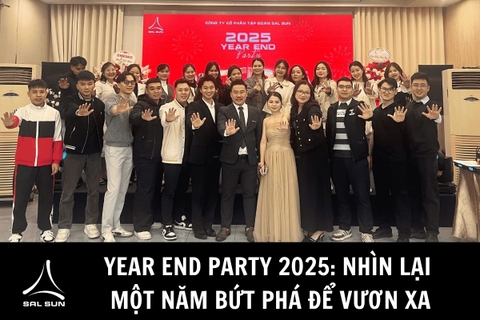 YEAR END PARTY 2025: NHÌN LẠI MỘT NĂM BỨT PHÁ ĐỂ VƯƠN XA