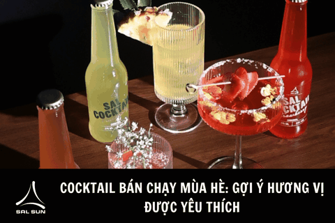 Cocktail bán chạy mùa hè: Gợi ý hương vị được yêu thích