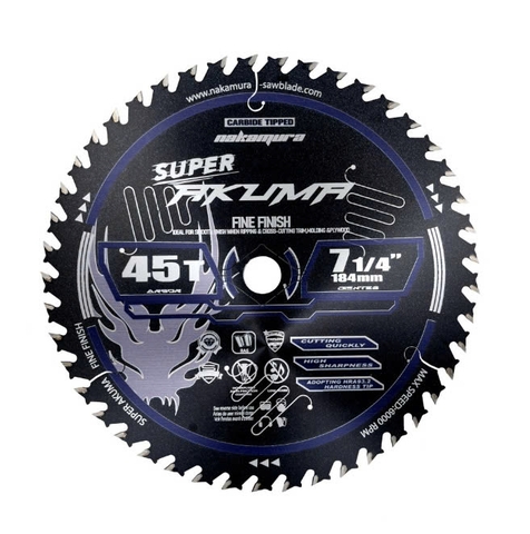 Lưỡi cưa gỗ Nakamura - Super Akuma 184mm