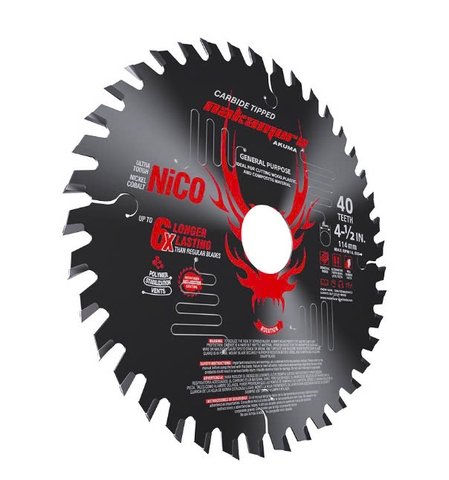 Lưỡi Cắt gỗ Nakamura 114mm-40T (4'5 Inch ).