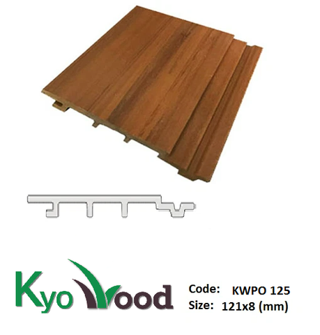 Gỗ Ốp Tường Trần Nội Ngoại Thất KWPO125