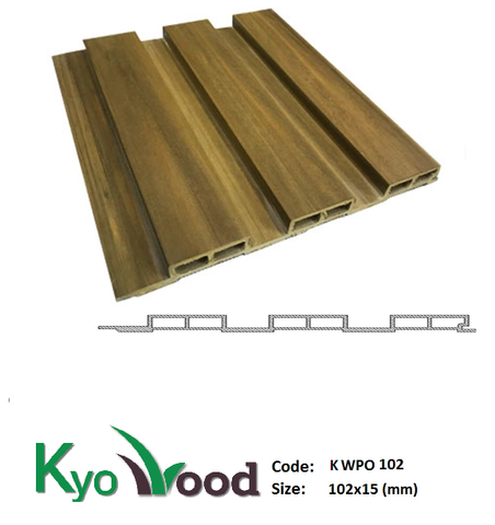 Trần Nan Gỗ Nhựa KWPO 102