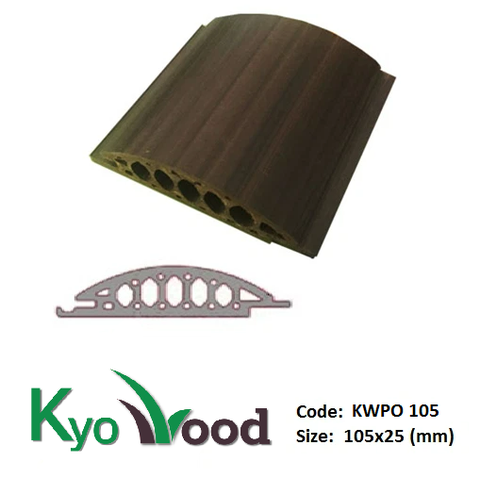 Gỗ Ốp Tường  Ngoại Thất KWPO105