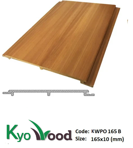 Gỗ Nhựa Ốp Tường Ốp Trần KWPO165B