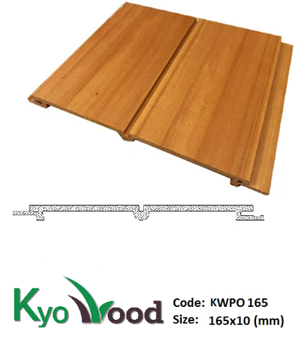Gỗ Nhựa Ốp Tường Ốp Trần KWPO165