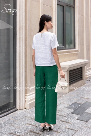 SONO - Quần dài linen rã li