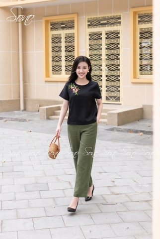 SONO - Quần dài linen tưng
