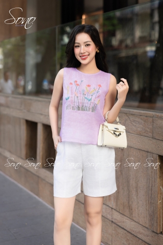 SONO - Quần short linen