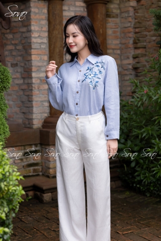 SONO - Quần linen xương cá