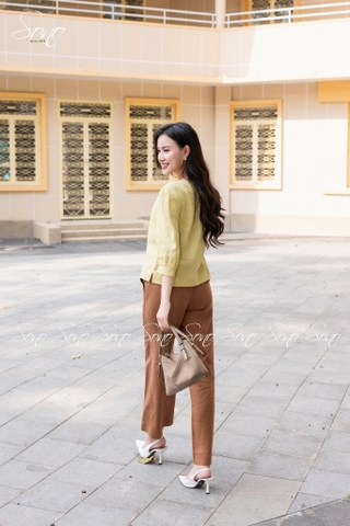 SONO - Quần dài Linen li giữa
