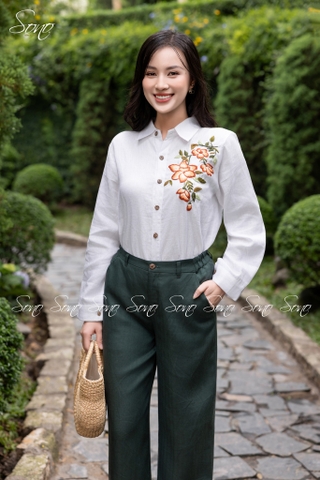 SONO - Quần linen xương cá