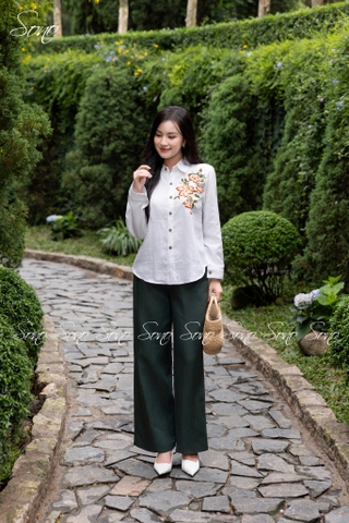 SONO - Quần linen xương cá