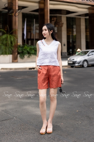 SONO - Quần short linen