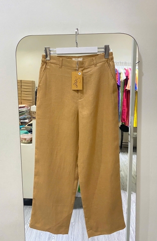 SONO - Quần dài linen form lửng nhiều màu