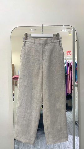 SONO - Quần dài linen form lửng nhiều màu