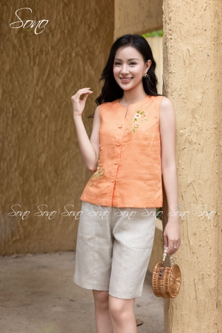 SONO - Quần ngố linen