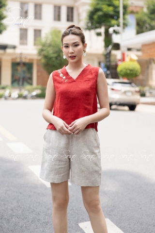 SONO - Quần short linen
