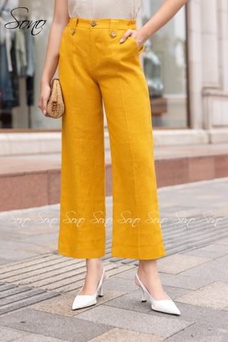 SONO - Áo linen thêu hoa 5 cánh