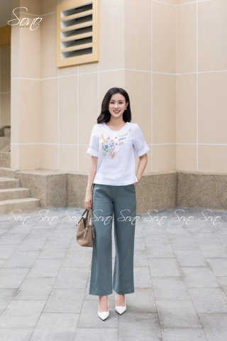 SONO - Quần dài linen tưng