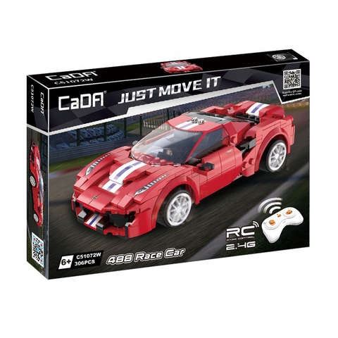 Mô Hình Race Car 448_CADA C51072W [306 Chi Tiết]_Remote/App Control_Lắp Ráp Lego