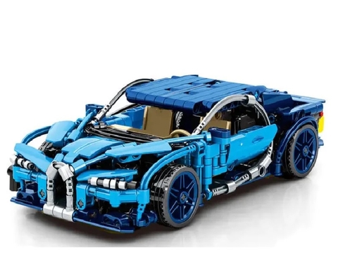 Mô Hình Siêu Xe Bugatti Veyron_SY Block 8156 [469 Chi Tiết]_Kéo Thả_Lắp Ráp Lego