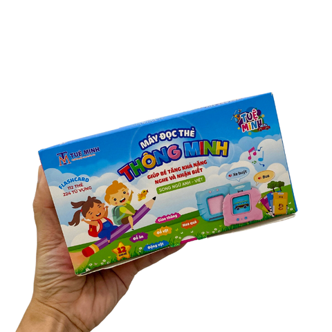 Máy Đọc Thẻ Học Tiếng Anh_Song Ngữ Anh Việt & Anh Hoa_112 Thẻ