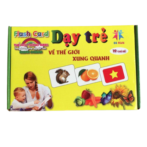 Bộ thẻ song ngữ học tiếng Anh_19 chủ đề