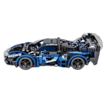 Mô Hình Siêu Xe McLaren_SY Block 8158 [491 Chi Tiết]_Kéo Thả_Lắp Ráp Lego