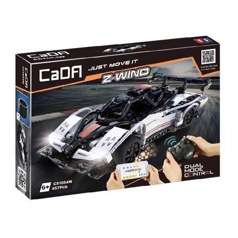 Mô Hình Z-Wind Formula 1_CADA C51054W [457 Chi Tiết]_Remote/App Control_Lắp Ráp Lego