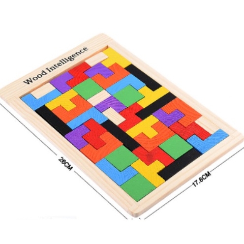 Xếp Gạch Gỗ Thông Minh