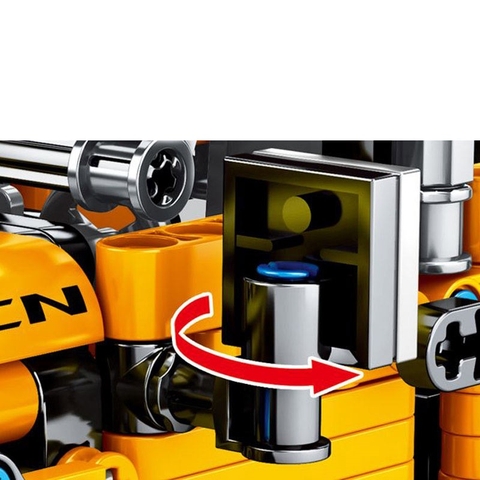 Mô Hình Xe Jeep Wrangler SY Block 8203 [601 Chi Tiết] Kéo Thả_Lắp Ráp Lego