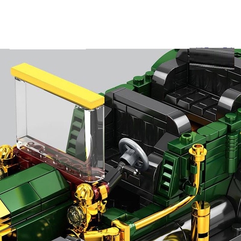 Mô Hình Xe Ford T_SY Block 8201 [562 Chi Tiết] Kéo Thả_Lắp Ráp Lego