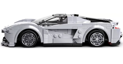 Mô Hình Lotus Evija Supercar_CADA C51071W [308 Chi Tiết]_Remote/App Control_Lắp Ráp Lego