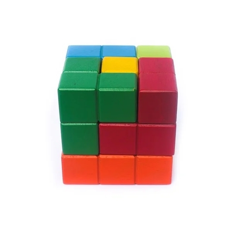Rubik gỗ 7 Màu_Rubik 1