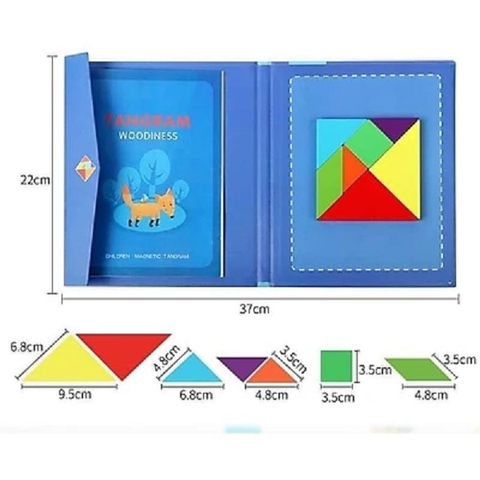 Trí Uẩn Tangram Có Nam Châm