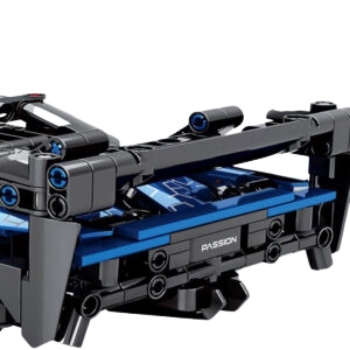 Mô Hình Siêu Xe McLaren_SY Block 8158 [491 Chi Tiết]_Kéo Thả_Lắp Ráp Lego