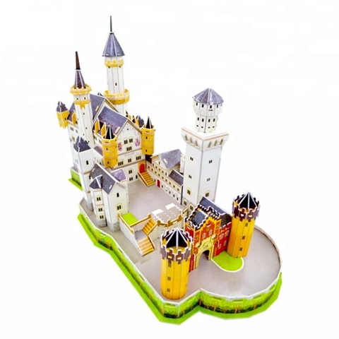 Mô Hình Giấy 3D Lâu Đài Neuschwanstein [109 Chi Tiết]_Magic Puzzle