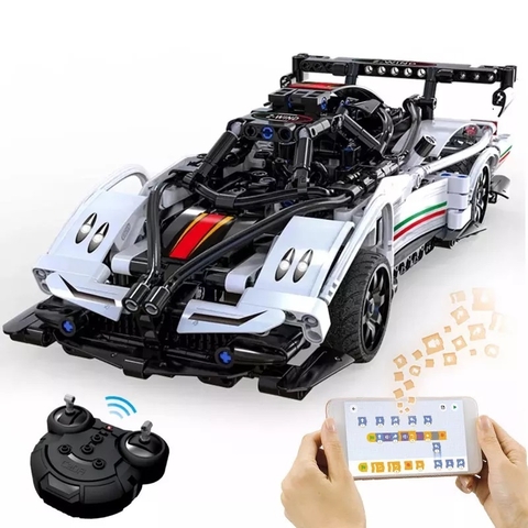 Mô Hình Z-Wind Formula 1_CADA C51054W [457 Chi Tiết]_Remote/App Control_Lắp Ráp Lego