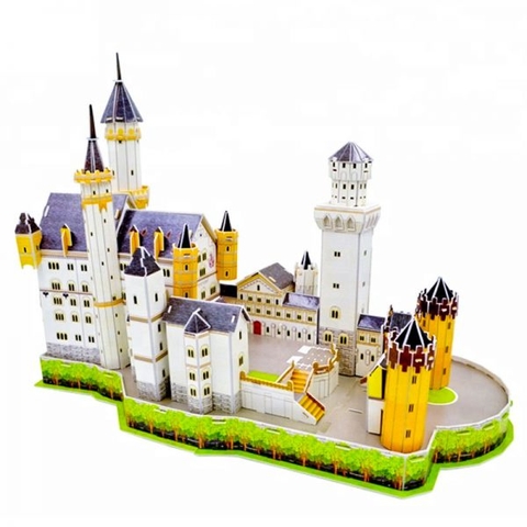 Mô Hình Giấy 3D Lâu Đài Neuschwanstein [109 Chi Tiết]_Magic Puzzle