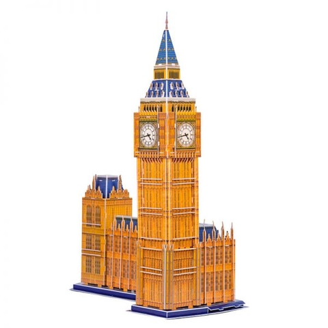 Mô Hình Giấy 3D Tháp Đồng Hồ Big Ben Full [190 Chi Tiết]_Magic Puzzle