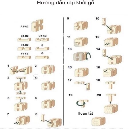 Bộ 3 thách thức_Đồ Chơi Gỗ 62451