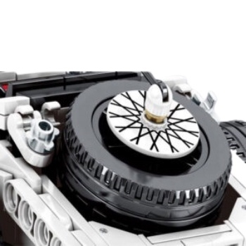 Mô Hình Xe Cổ Mercedes Benz SSK SY Block 8150 [487 Chi Tiết] Kéo Thả_Lắp Ráp Lego