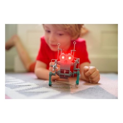 Robot Wacky_ Đồ Chơi STEAM Khoa Học Tạo Robot Đi Thăng Bằng Hai Chân Đánh Tay Như Con Người_Thương Hiệu 4M