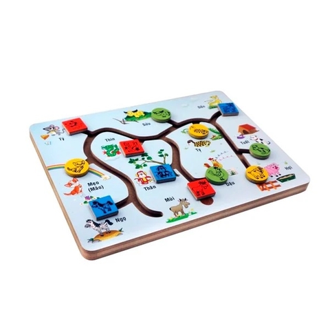 Tìm Hình 12 Con Giáp_Đồ Chơi Gỗ 64231