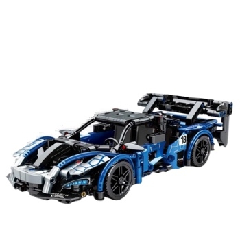 Mô Hình Siêu Xe McLaren_SY Block 8158 [491 Chi Tiết]_Kéo Thả_Lắp Ráp Lego