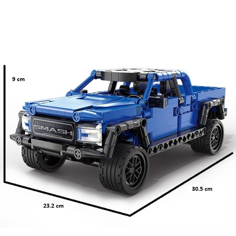 Mô Hình Xe Bán Tải Ford_CADA C52029W [390 Chi Tiết]_Kéo Thả_Lắp Ráp Lego