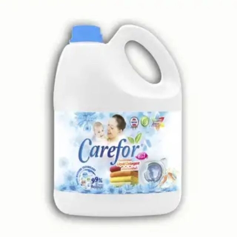 Nước giặt xả xanh đậm đặc Carefor 3500ml hương biển, dành cho làn da nhạy cảm